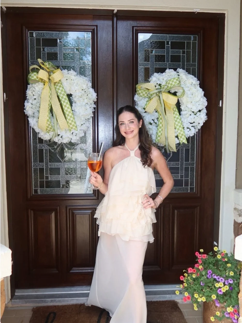 DATT SANDROSE RUFFLE GOWN - Picture 3 of 5